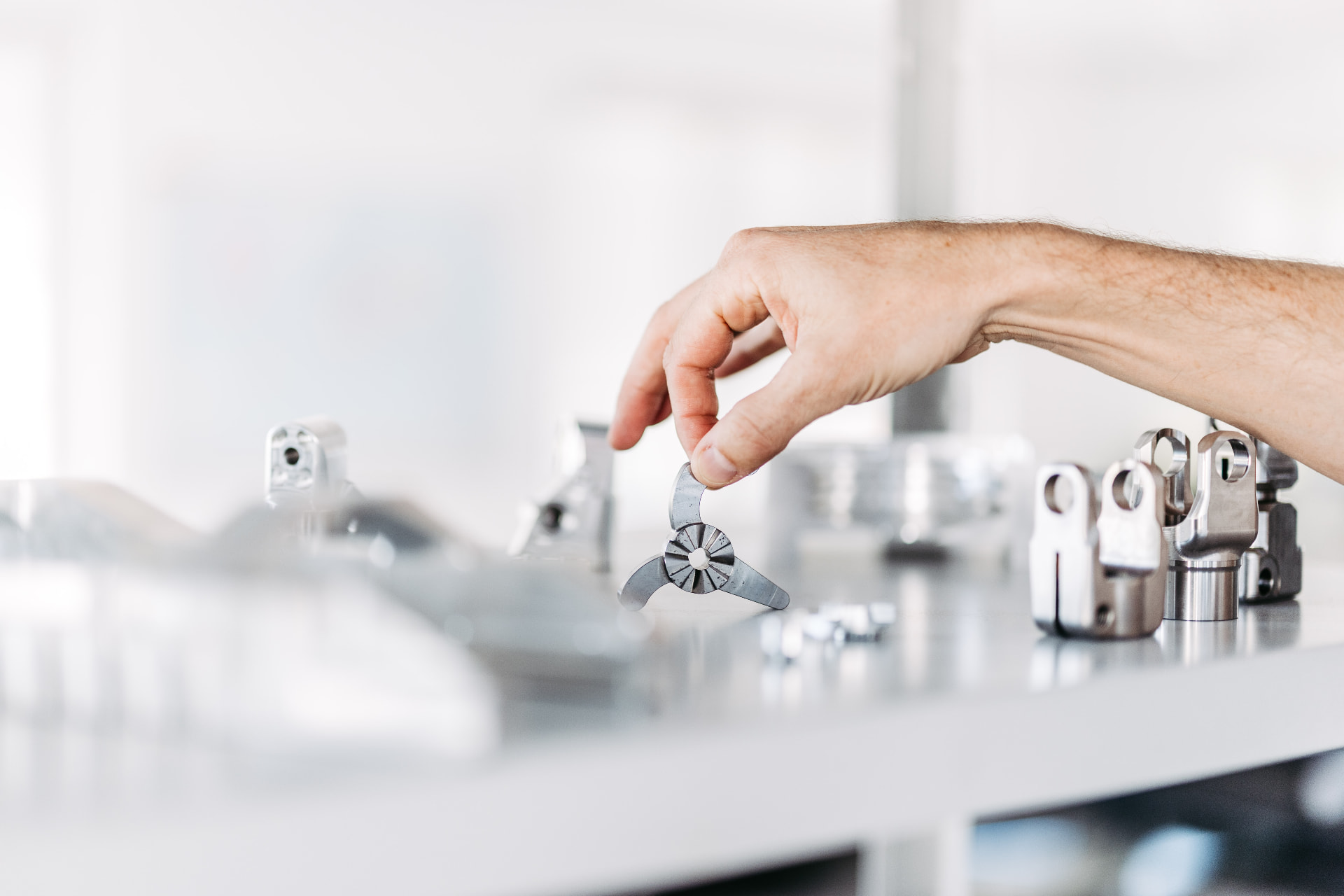Präzisionsbauteil Aluminium — Fertigung